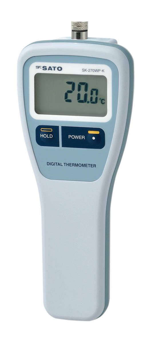 りかなび】防水型デジタル温度計 ＳＫ－２７０ＷＰ－Ｋ ８０７８－４２