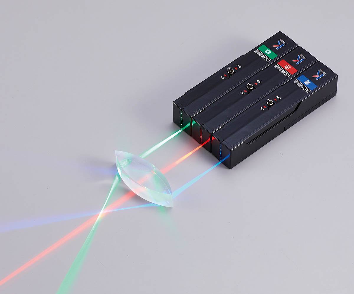 3色LED光源実験セット（1線タイプ） SL－RGB4S【りかなび
