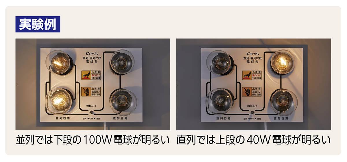 並列・直列比較演示用電灯台 HCD【りかなび】ケニス株式会社
