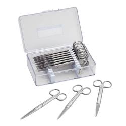 解剖はさみ ステンレス C 直型両尖 はずし式【りかなび】ケニス株式会社