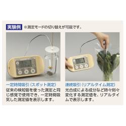 教材用デジタル気体測定器 GOCD－F（実験袋付）【ガステック