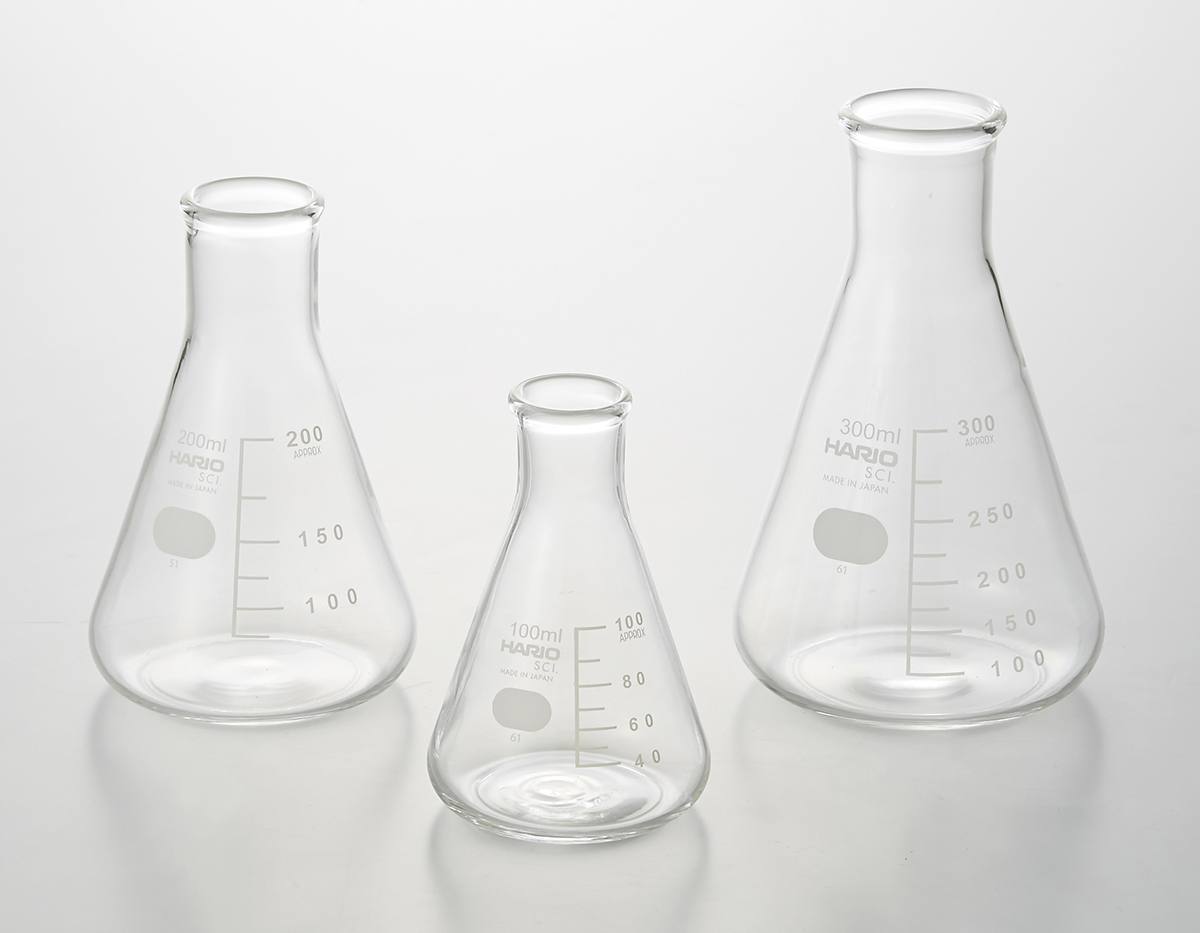 三角フラスコ （HARIO） 300mL SF－300 SCI【ハリオ