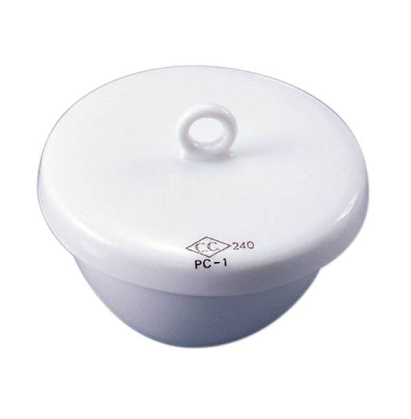 CWるつぼ（磁製） A型 蓋 A0 15mL 10入【ニッカトー