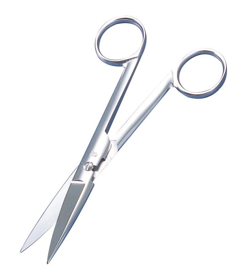 解剖はさみ ステンレス C 直型両尖 はずし式【りかなび】ケニス株式会社
