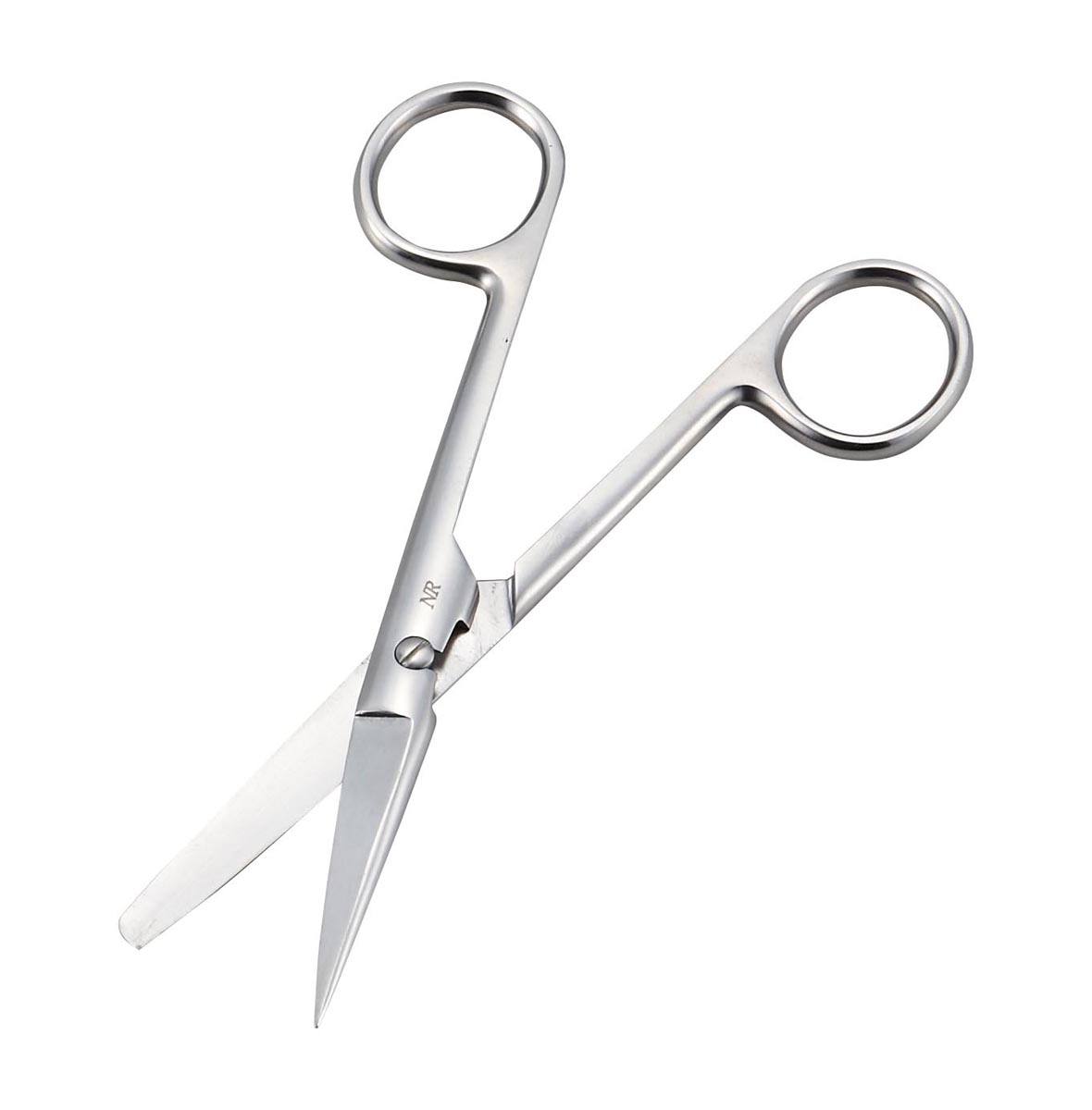 解剖はさみ NY－141－02 145mm 直 片丸【りかなび】ケニス