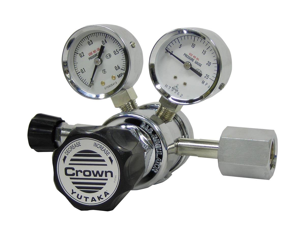 パワーダリフラ簡易ユニットボリューム調整付 精密圧力調整器 GSR1－4－5AB6－2RF4TF－V【ユタカ