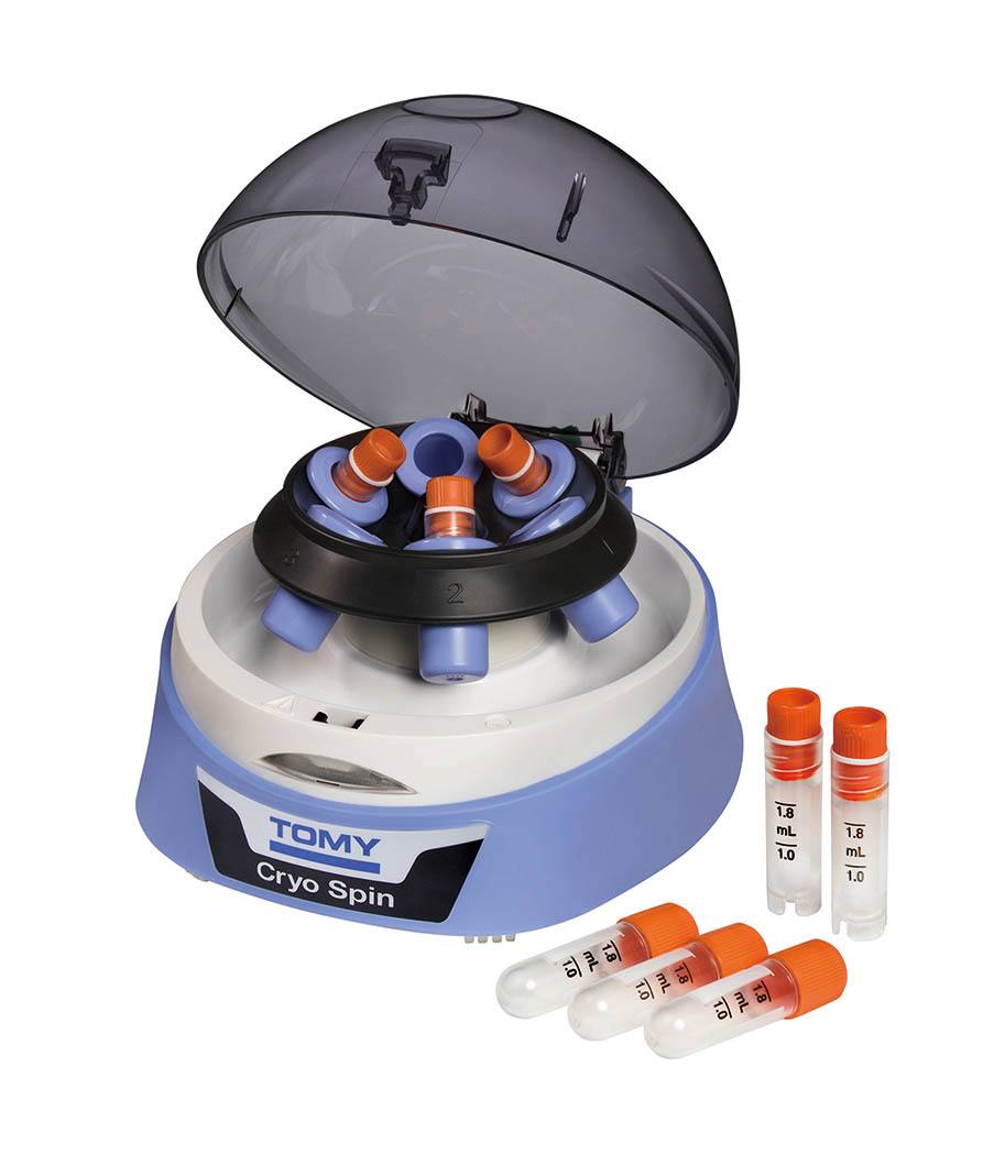 Spajoy 21 水処理機器 LB-072 凍結保存用チューブ対応遠心機 Cryo Spin【トミー精工】【りか