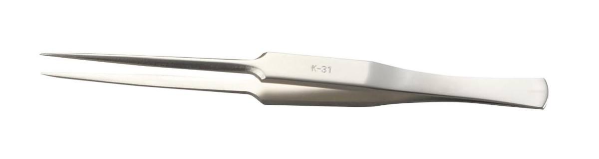 KFI ピンセットK－31（X型肉厚） 140mm（SUS304