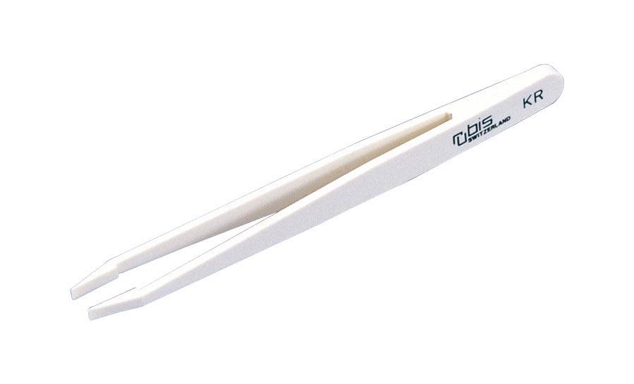 rubisピンセット KR 120mm 直【RUBIS】【りかなび】ケニス