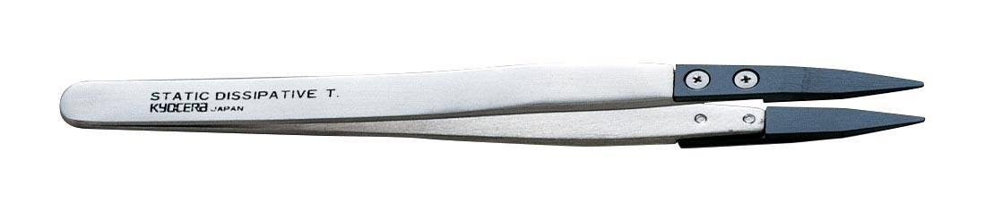 静電気対策セラミックピンセット KC－SDT－LW【京セラ】【りか