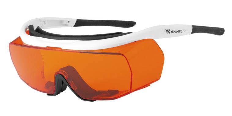 レーザー光用遮光保護めがね