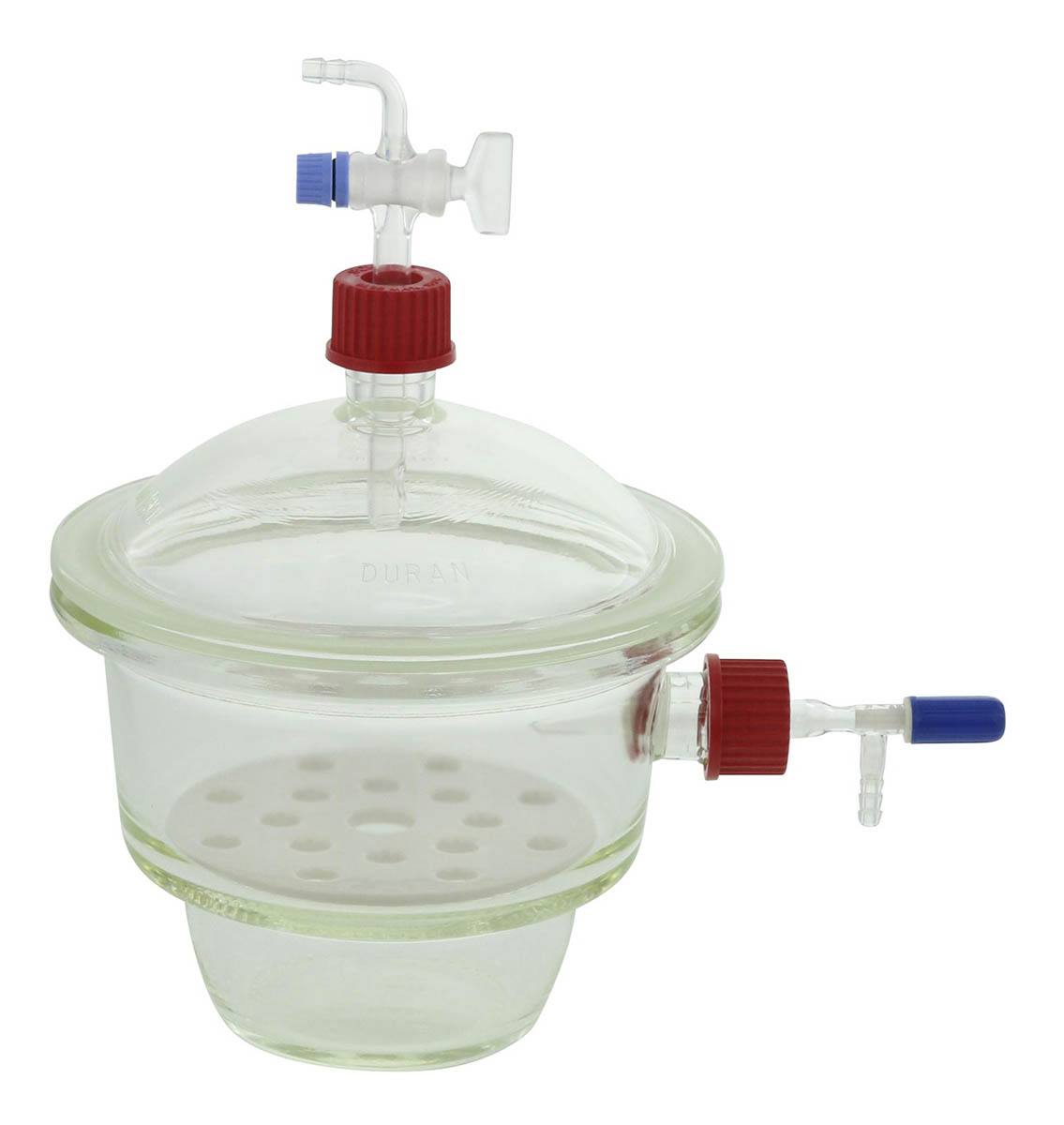 ねじ口デシケーター 上口 横口