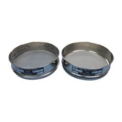 少しふるいですが 試験用ふるい普及型オールステンレス150φ×45mmH 75μm【飯田