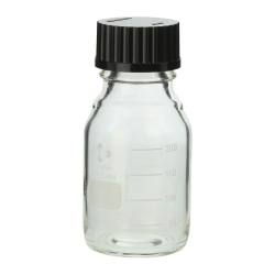 DURAN ねじ口瓶 500mL 黒CAP付【柴田科学】【りかなび