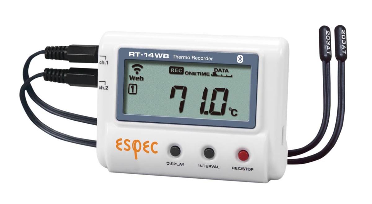 サーモレコーダー（温度タイプ） RT－14WB【エスペックミック