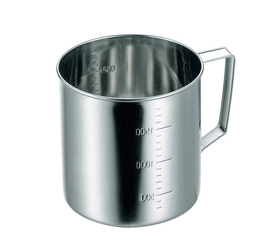 ステンレス計量カップ 2L【りかなび】ケニス株式会社