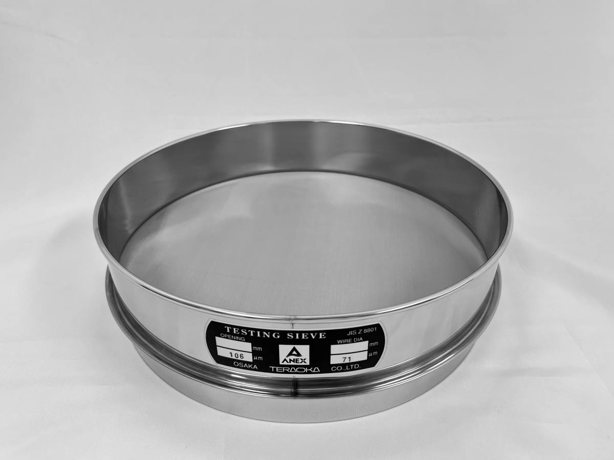 裁秤大隊　シャルブーブ　FFR 2枚 ステンレス試験ふるい 100φ×45mm 16．0mm【テラオカ
